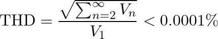 Total Harmonic Distortion equation